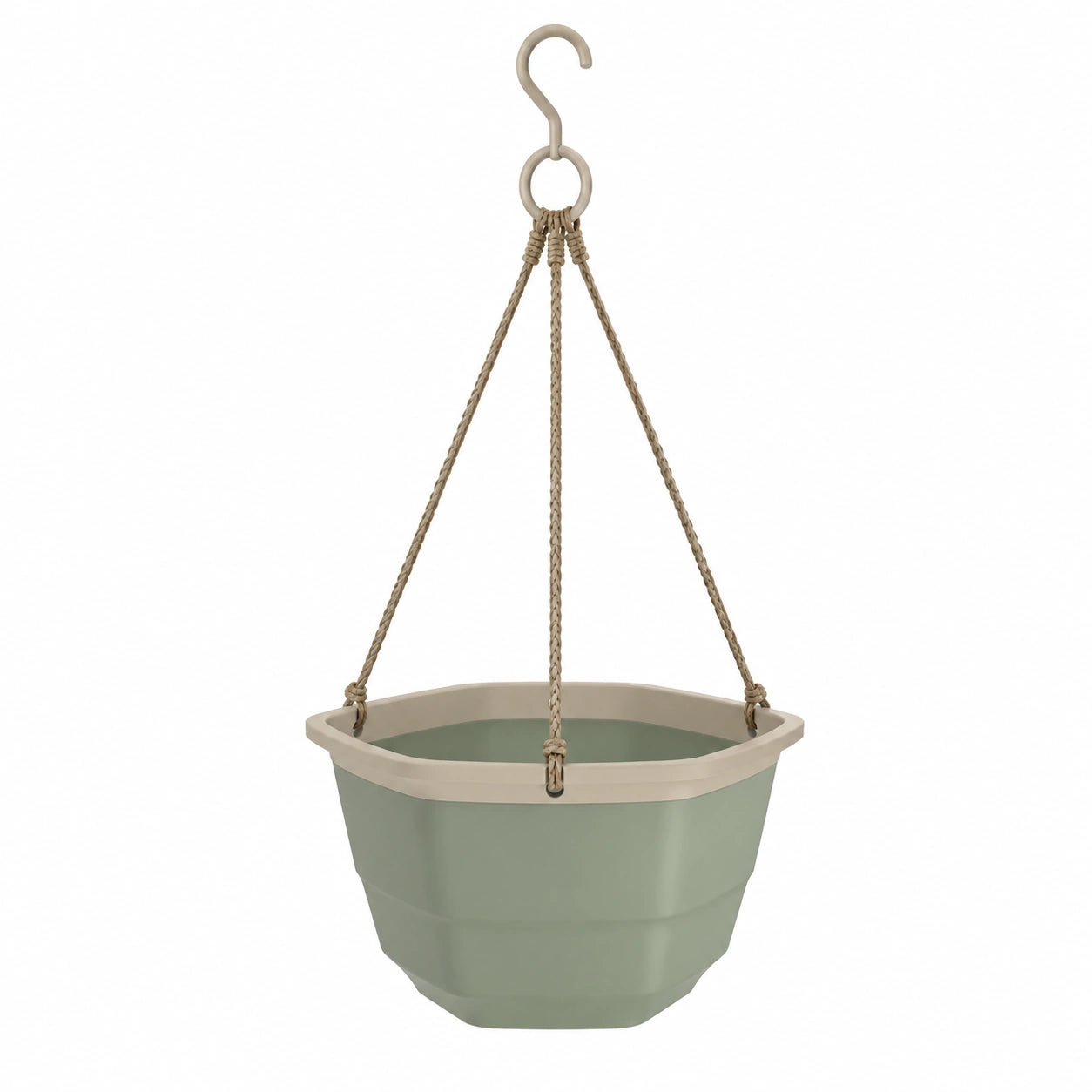 Suspension à plantes 20 cm vert clair
