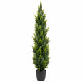 Arbre Artificiel Cyprès avec Pot 160 cm Vert