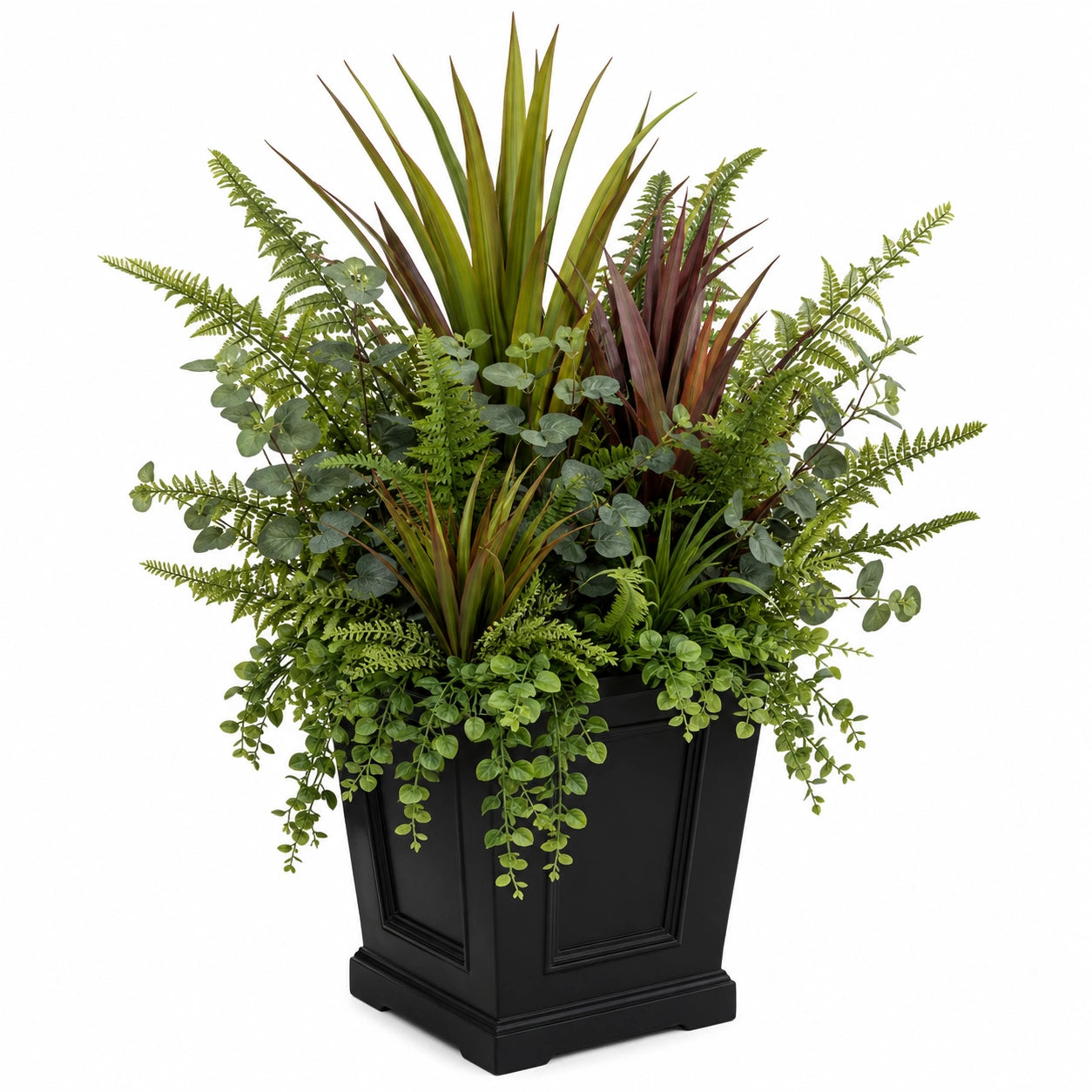 Plante Artificielle avec Pot Noir 70 cm