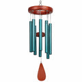 Carillon à vent en métal vert pour intérieur et extérieur