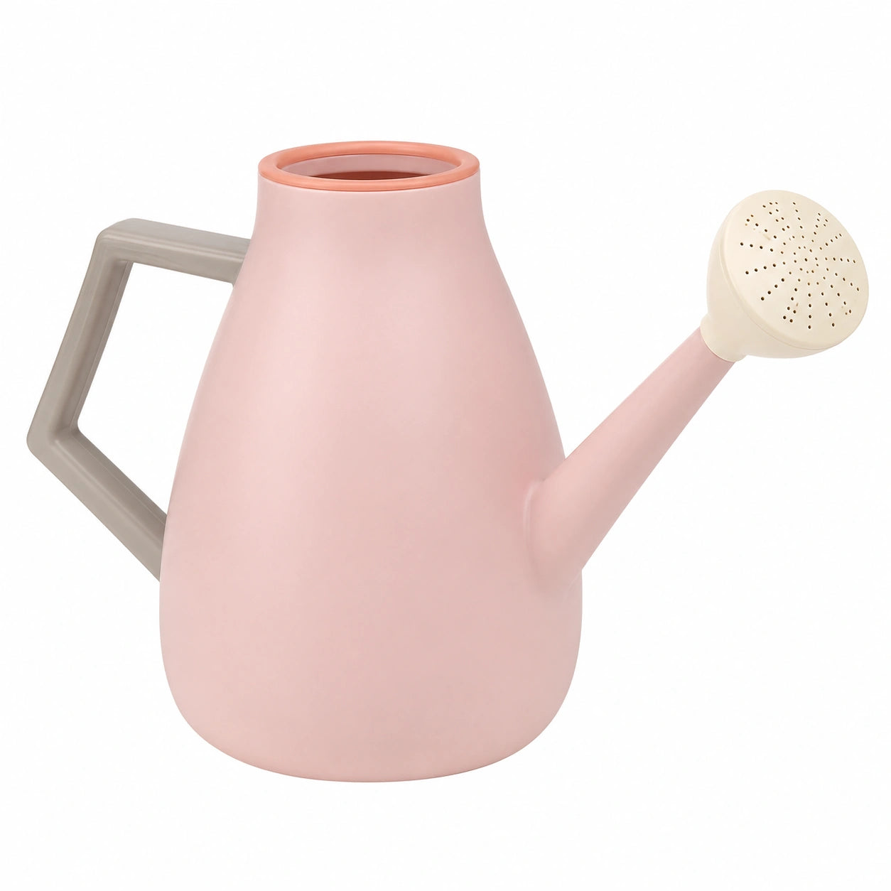 Arrosoir en Plastique Rose avec Douchette Amovible 2L